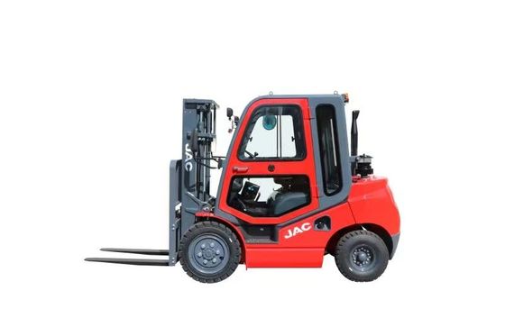Carrello elevatore di tonnellata CPCD30 di JAC 3 con l'albero Triplex diesel della cabina