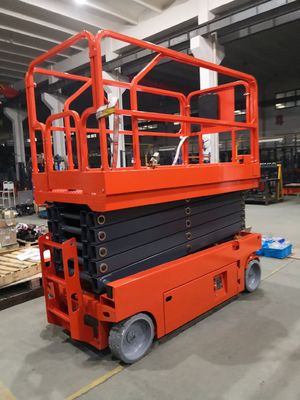 veicolo aereo del lavoro dell'ascensore della piattaforma di forbici mobili di 5.8m