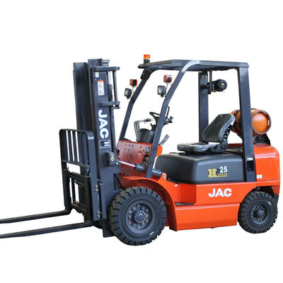 JAC Forklift Truck For Material diesel aerodinamico che tratta 2 tonnellate -2,5 tonnellate