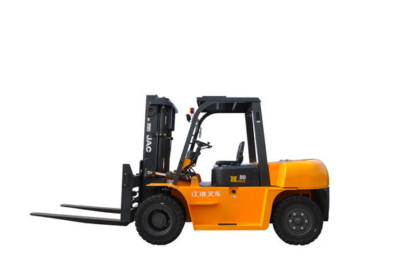 Camion di 8 Ton Diesel Low Mast Forklift con l'idraulico di azionamento
