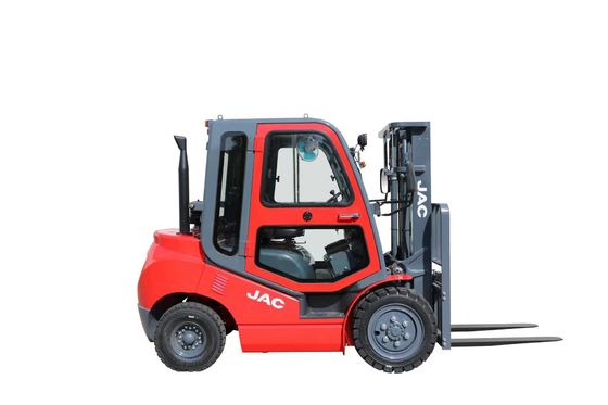 Carrello elevatore di tonnellata CPCD30 di JAC 3 con l'albero Triplex diesel della cabina
