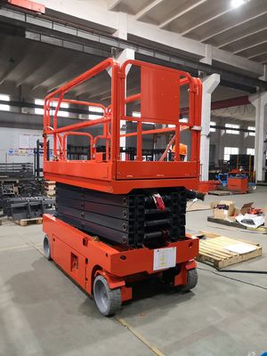 veicolo aereo del lavoro dell'ascensore della piattaforma di forbici mobili di 5.8m