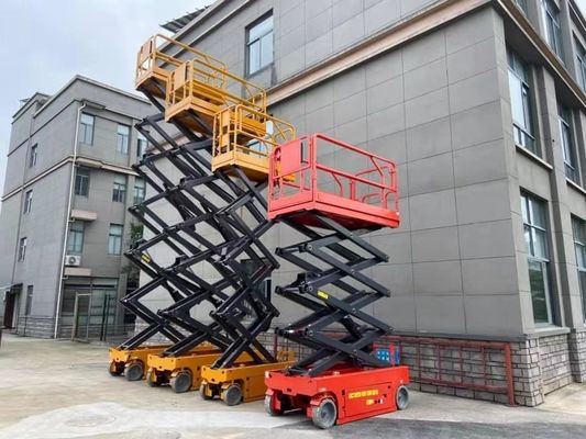 Veicolo 10m 320kg del lavoro dell'ascensore di JAC Modern Scissor Aerial Platform