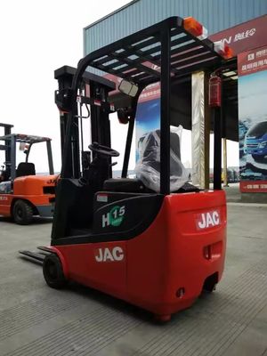 Ascensore elettrico 1500kg del magazzino del carrello elevatore della compensazione della gomma dell'unità di elaborazione
